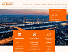 Tablet Screenshot of amcampus.at
